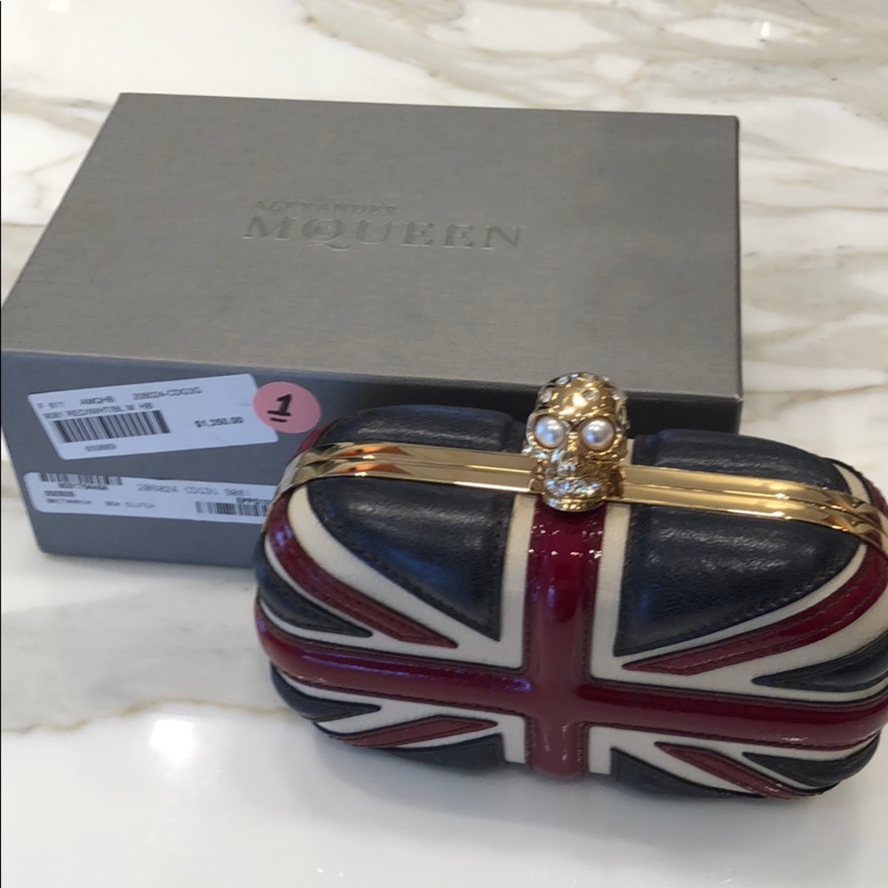 Alexander McQueen clutch